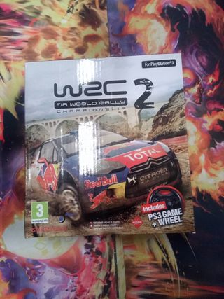 WRC 2 + Ps3 Game wheel Ps3