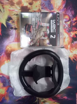 WRC 2 + Ps3 Game wheel Ps3