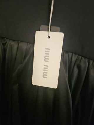 Falda MIU MIU plisada 