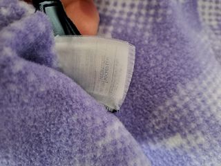 Sciarpa vintage Fila fiori sfumature