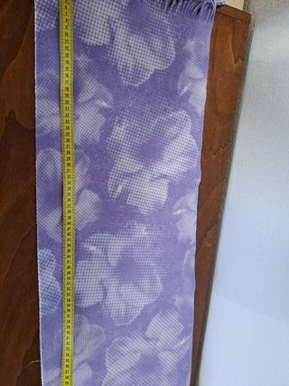 Sciarpa vintage Fila fiori sfumature