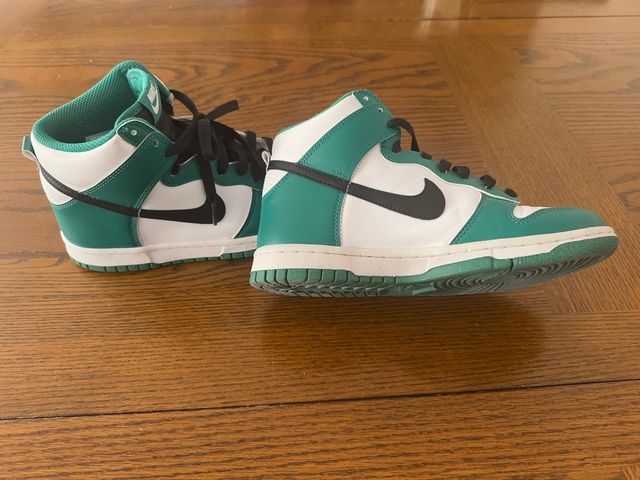 Botines Nike Dunk High Celtics