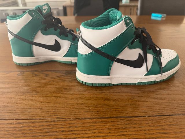 Botines Nike Dunk High Celtics