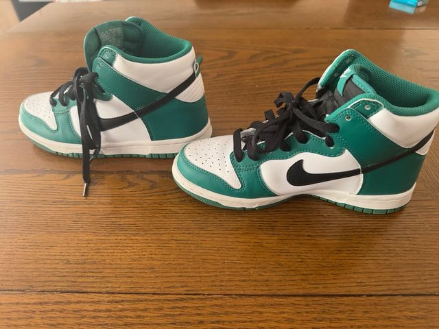 Botines Nike Dunk High Celtics