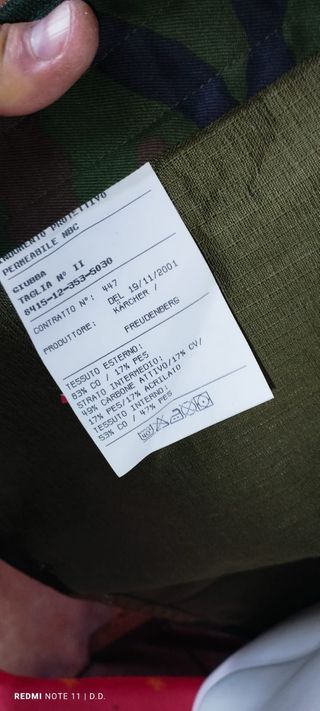 Giacca e pantaloni NBC