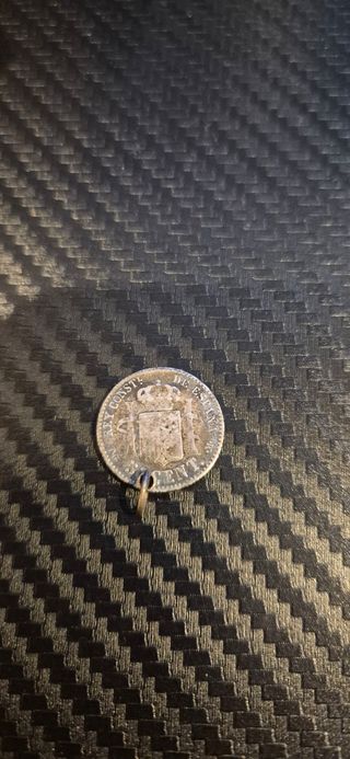 Moneda colgante Alfonso XIII