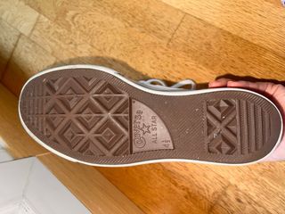 Zapatillas Converse con plataforma talla 37