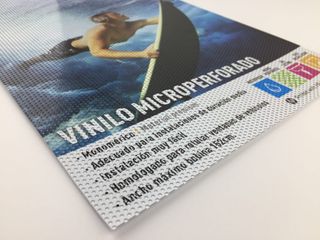 Vinilo Microperforado