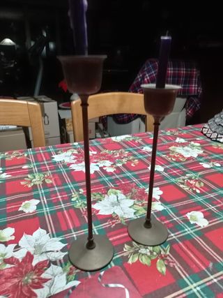 Candelabri in ottone