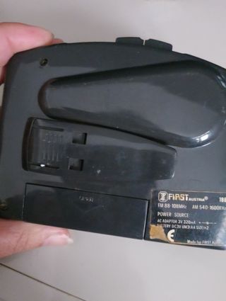 Vintage mini casetofon