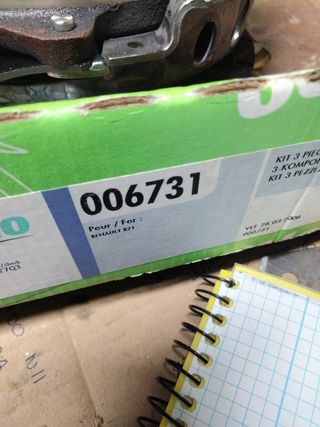 Embrague para Renault r21