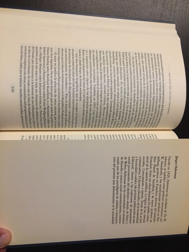 MÁS ALLÁ DEL ESTADO NACIONAL. Jürgen Habermas.