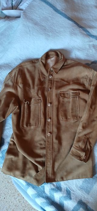 Chaqueta piel de ante Munper