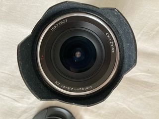 Zeiss 21mm 2.8 ze canon