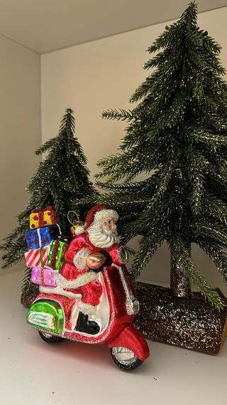 Addobbo per albero di Natale in vetro soffiato