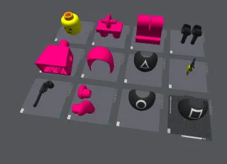 Lego gigante juego del calamar 45cm