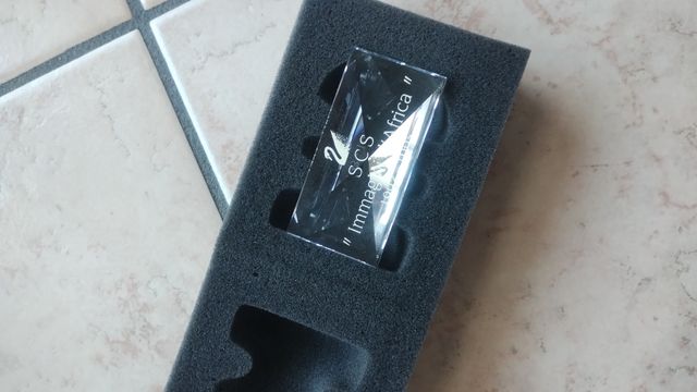 Swarovski targa Originale "immagini d'Africa" 1993