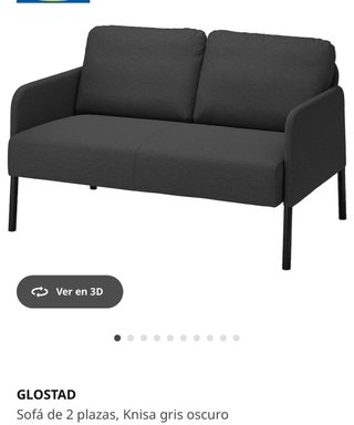 Sofa ikea dos plazas sin usar