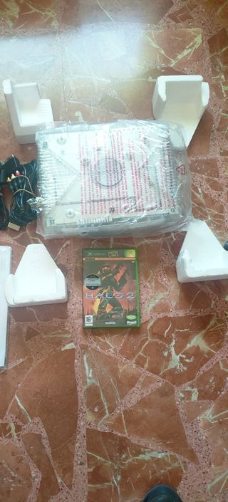 Xbox cristal edición halo2