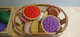 Cocinita madera ikea juguete + complementos