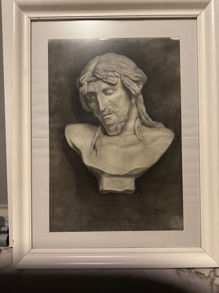 Cuadros a lápiz y carboncillo varios modelos