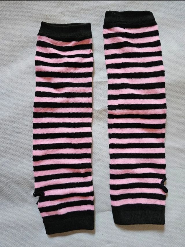 Guante Nuevo Rayas rosa