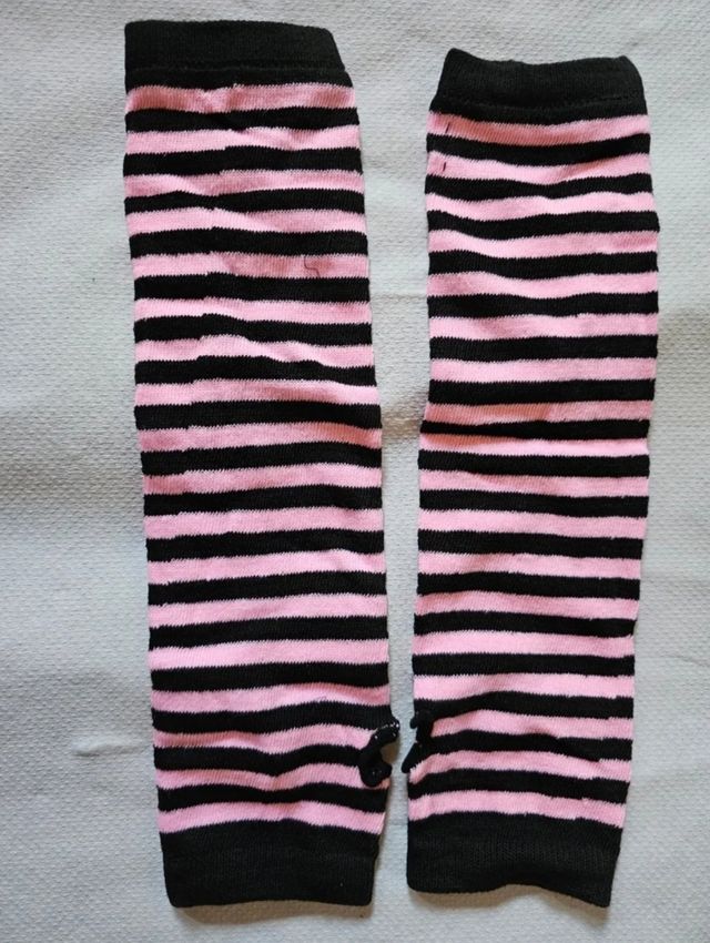 Guante Nuevo Rayas rosa