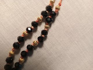 Collar tradicional de cuentas