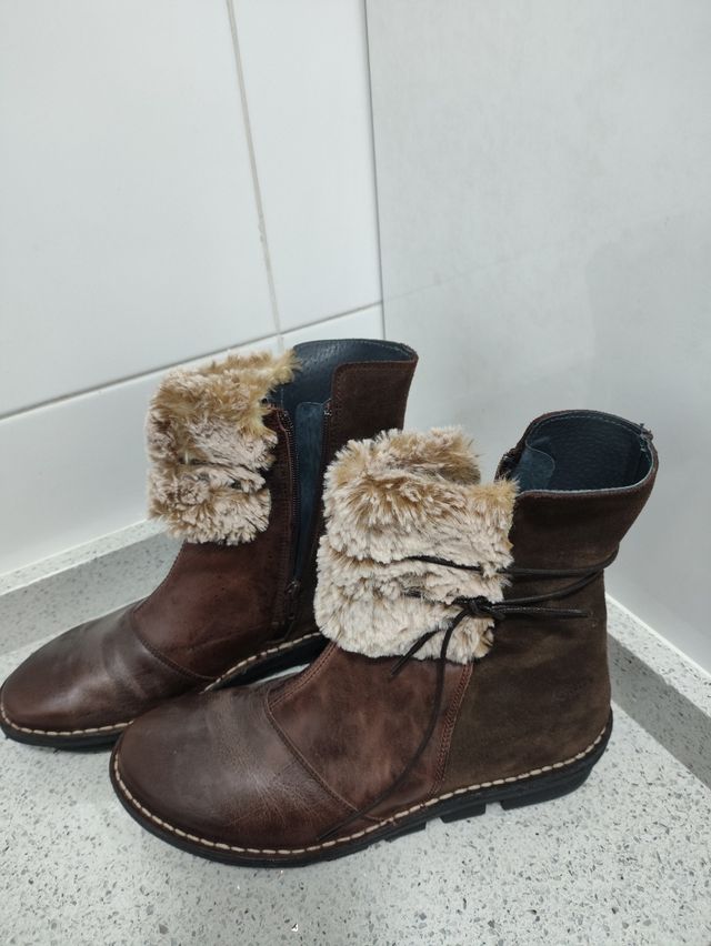 Botines nuevos NICE ,cómodos marrones