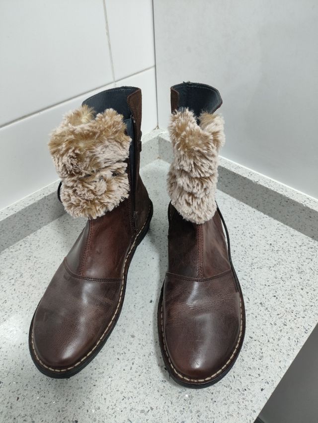 Botines nuevos NICE ,cómodos marrones