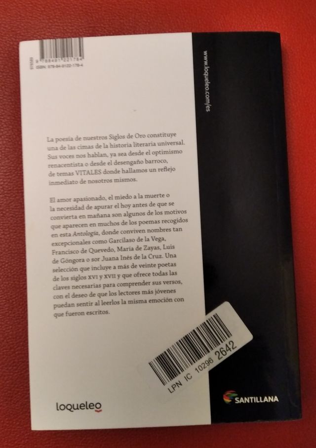 📕ANTOLOGÍA POÉTICA DE LOS SIGLOS DE ORO