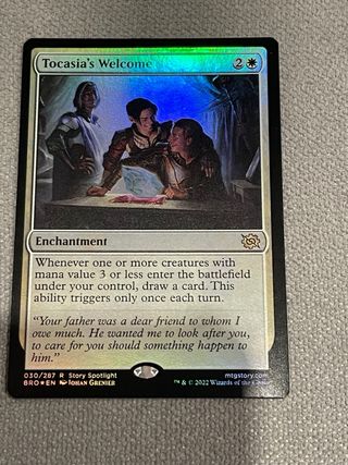 Carta mtg tocasia’s welcome ingles