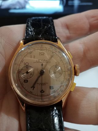 Orologio Loyal in oro Cronografo automatico 