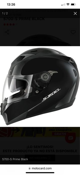 Casco integral Shark S700 Pinlock