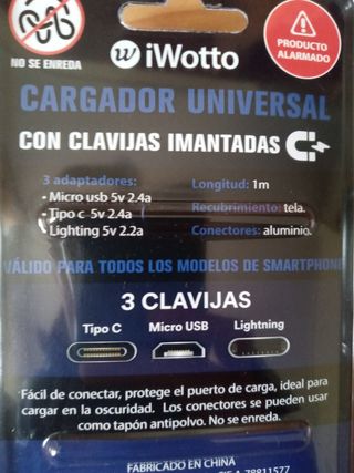 Cable universal Iwotto