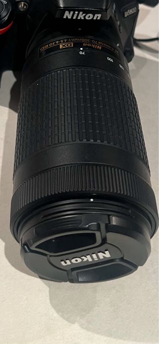 Teleobjetivo nikkor 70-300