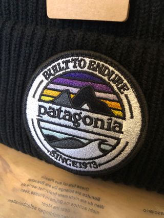 Gorro lana patagonia negro