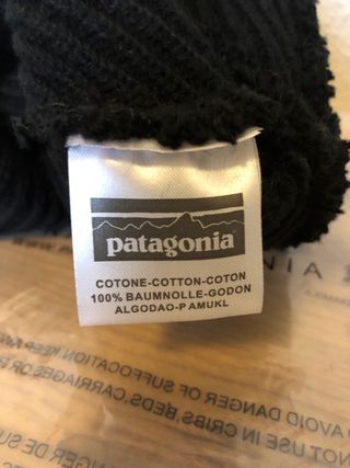 Gorro lana patagonia negro