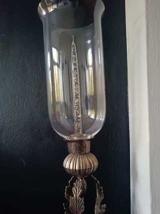 Candelabro in lega di argento