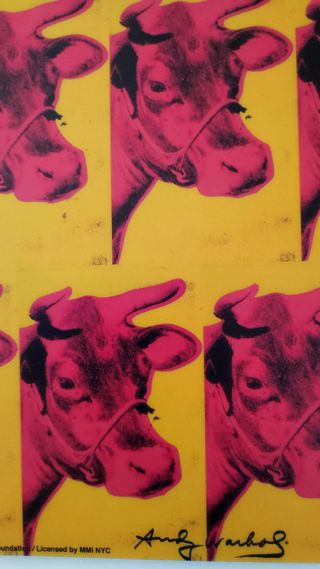 Tappetino mouse Andy Warhol - Pink Cow.