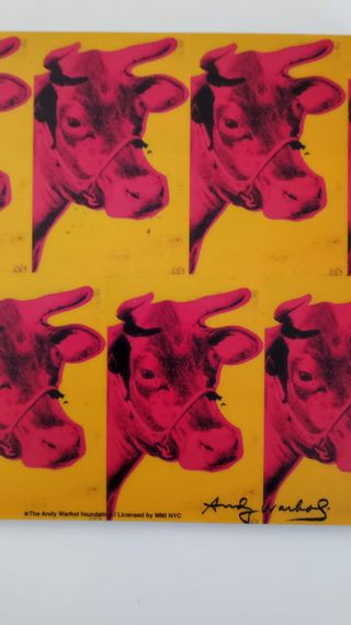 Tappetino mouse Andy Warhol - Pink Cow.