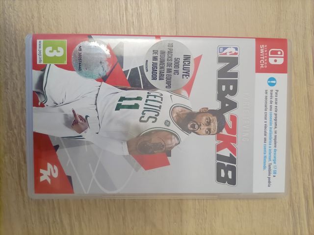 Juego Nintendo switch NBA 2k18