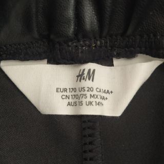 PANTALÓN CUERO H&M