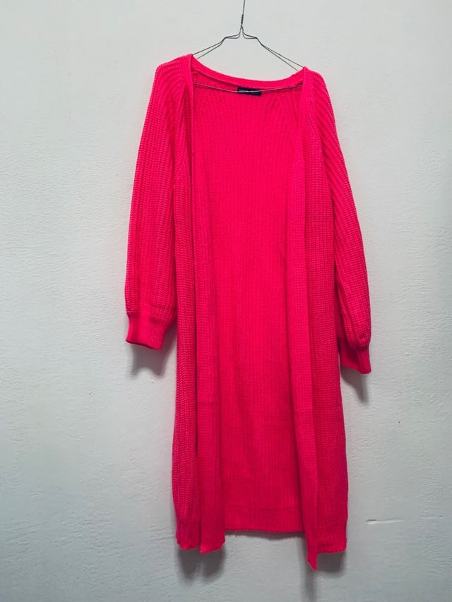 Cardigan Fucsia