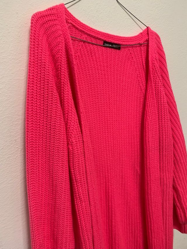 Cardigan Fucsia