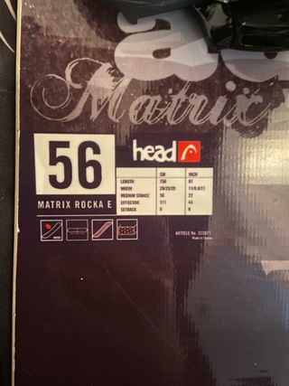 Tabla snowboard Head