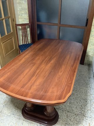 !!OFERTA¡¡Mesa de madera maciza extensible comedor