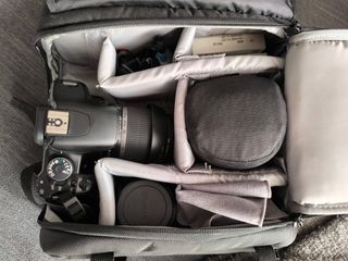 Camara CANON EOS 450D + objetivos + accesorios