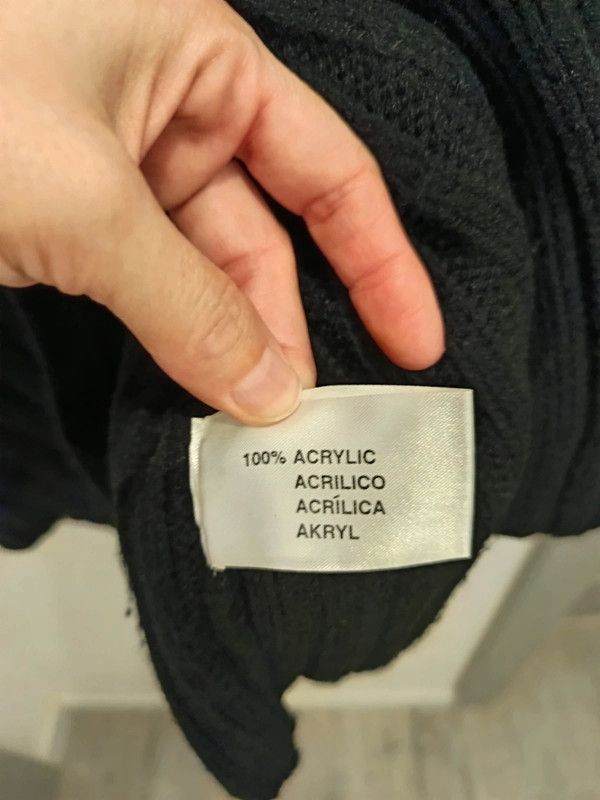 Casaco comprido preto