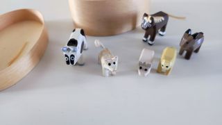 Animaletti in legno - Artigianato.